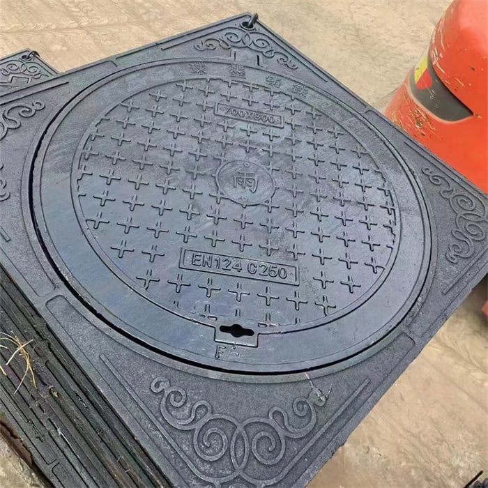 球墨鑄鐵方形井蓋